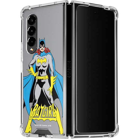 DC Comics Batgirl Classic Art Pose Galaxy Z Fold4 5G Clear Case