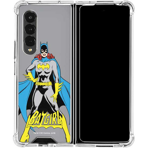 DC Comics Batgirl Classic Art Pose Galaxy Z Fold4 5G Clear Case
