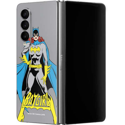 DC Comics Batgirl Classic Art Pose Galaxy Z Fold4 5G Skin