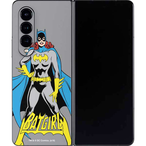 DC Comics Batgirl Classic Art Pose Galaxy Z Fold4 5G Skin