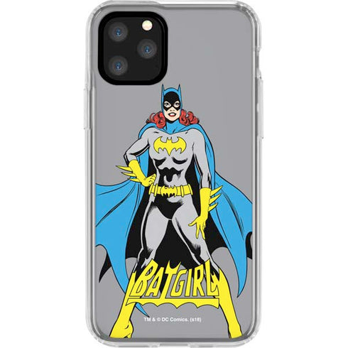 DC Comics Batgirl Classic Art Pose iPhone 11 Pro Clear Case