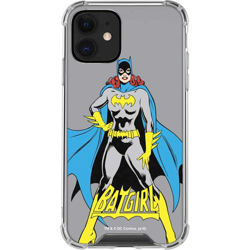 DC Comics Batgirl Classic Art Pose iPhone 12 Clear Case