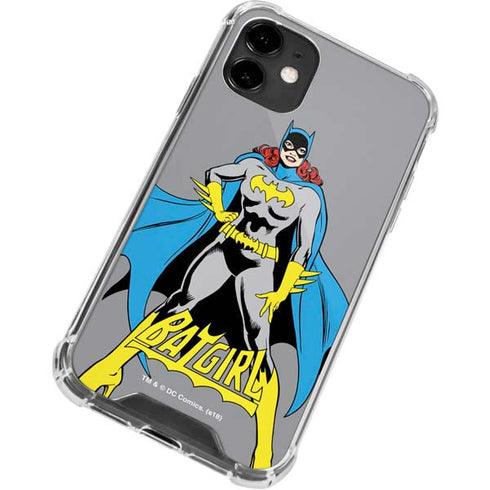 DC Comics Batgirl Classic Art Pose iPhone 12 Clear Case