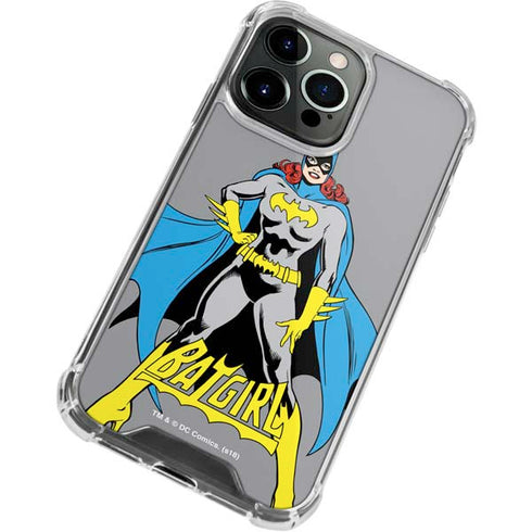 DC Comics Batgirl Classic Art Pose iPhone 13 Pro Max Clear Case