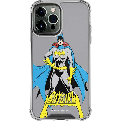 DC Comics Batgirl Classic Art Pose iPhone 14 Pro Max Clear Case