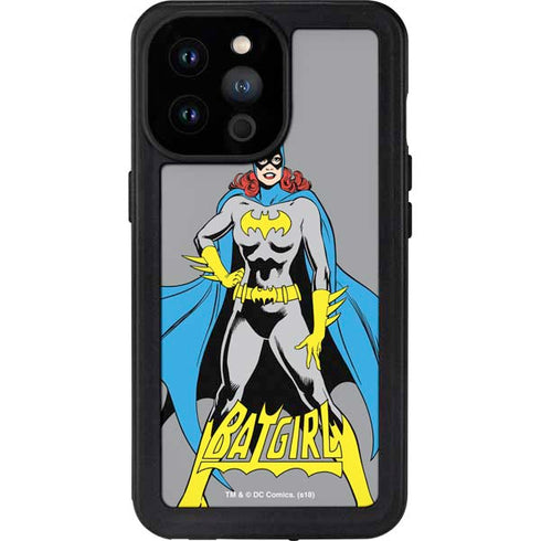 DC Comics Batgirl Classic Art Pose iPhone 14 Pro Max Waterproof Case