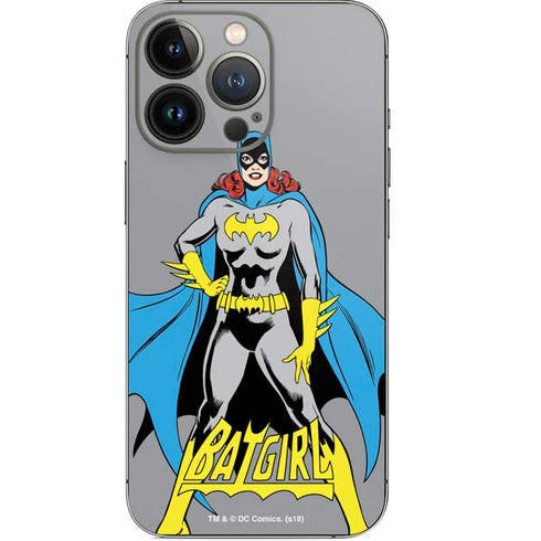 DC Comics Batgirl Classic Art Pose iPhone 14 Pro Skin