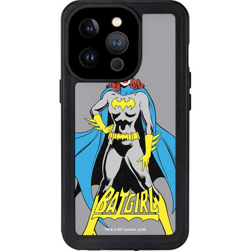 DC Comics Batgirl Classic Art Pose iPhone 14 Pro Waterproof Case