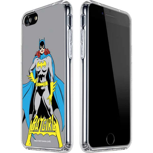DC Comics Batgirl Classic Art Pose iPhone SE (2nd & 3rd Gen) Clear Case