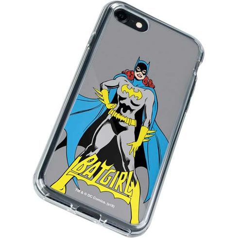 DC Comics Batgirl Classic Art Pose iPhone SE (2nd & 3rd Gen) Clear Case