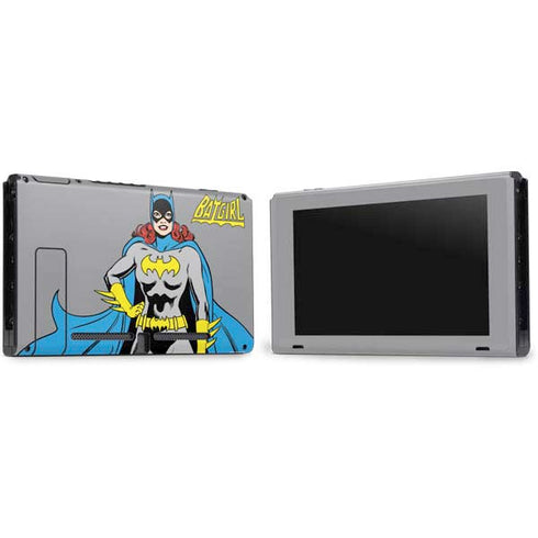 DC Comics Batgirl Classic Art Pose Nintendo Switch Bundle Skin