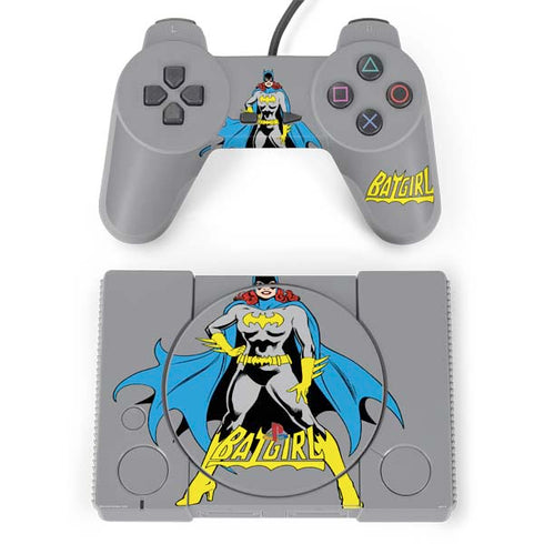 DC Comics Batgirl Classic Art Pose PlayStation Classic Bundle Skin