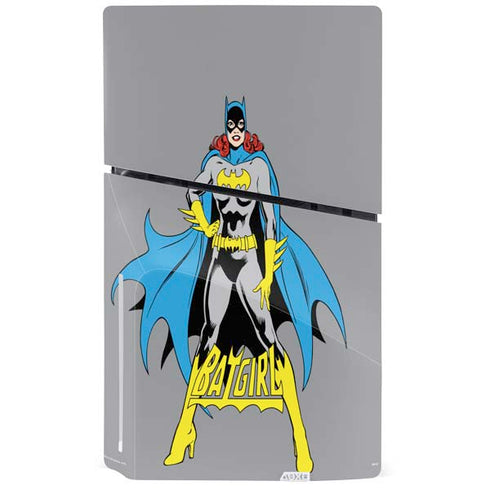 DC Comics Batgirl Classic Art Pose PS5 Slim Disk Console Skin