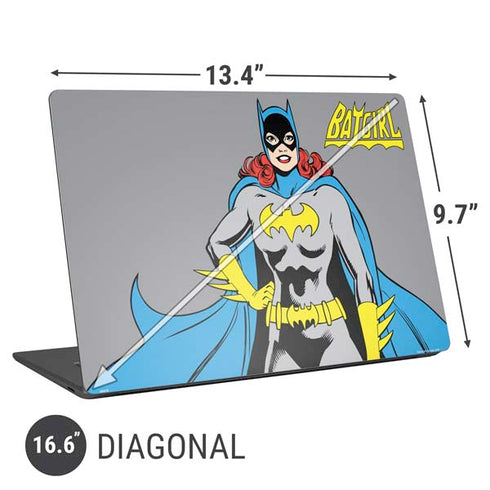 DC Comics Batgirl Classic Art Pose Universal Laptop 16.6in (13.4 x 9.7in) Skin