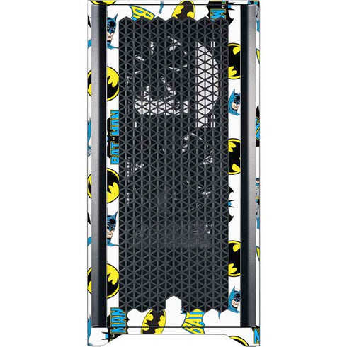 DC Comics Batman Classic Art Print Corsair 4000D Tempered Glass Mid-Tower ATX Case Skin