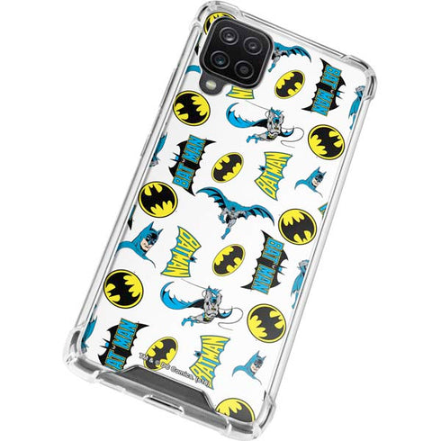 DC Comics Batman Classic Art Print Galaxy A12 Clear Case