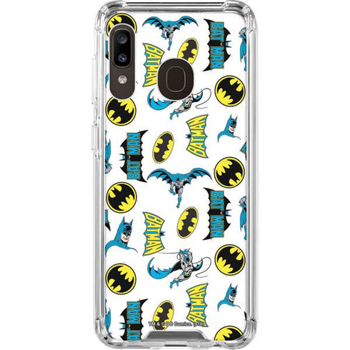 DC Comics Batman Classic Art Print Galaxy A30 Clear Case