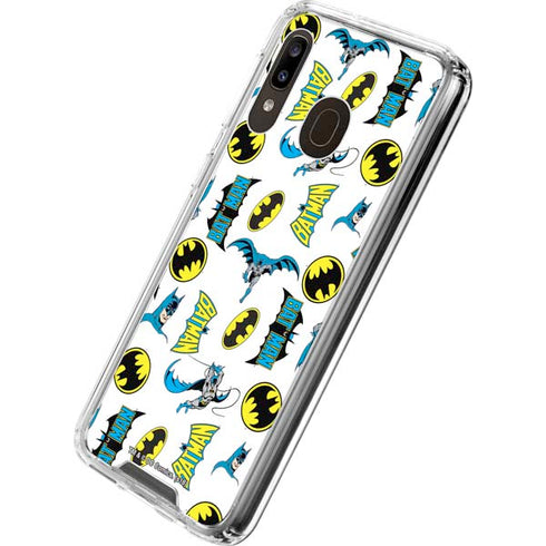 DC Comics Batman Classic Art Print Galaxy A30 Clear Case