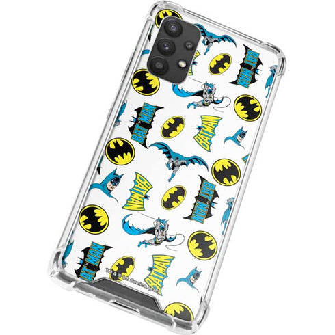 DC Comics Batman Classic Art Print Galaxy A32 5G Clear Case