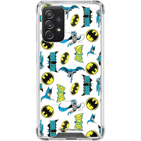 DC Comics Batman Classic Art Print Galaxy A72 5G Clear Case