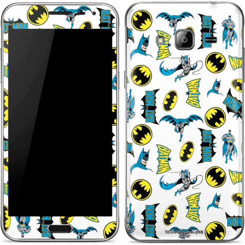 DC Comics Batman Classic Art Print Galaxy J3 Skin
