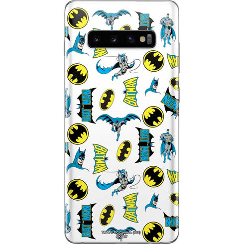 DC Comics Batman Classic Art Print Galaxy S10 Plus Skin