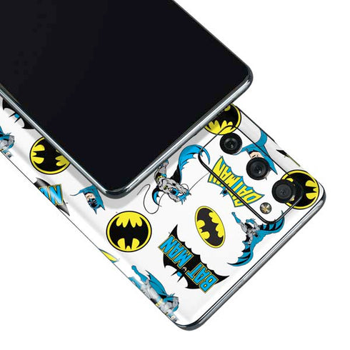 DC Comics Batman Classic Art Print Galaxy S20 Fan Edition Skin