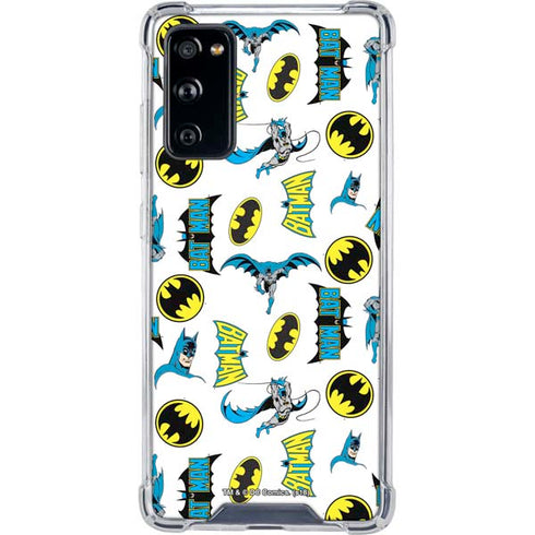 DC Comics Batman Classic Art Print Galaxy S20 FE Clear Case