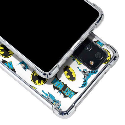 DC Comics Batman Classic Art Print Galaxy S20 FE Clear Case