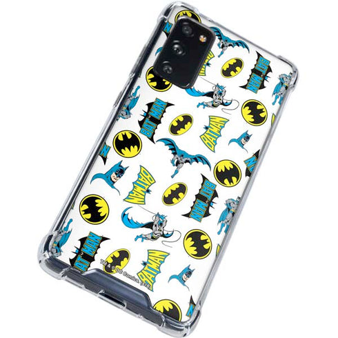DC Comics Batman Classic Art Print Galaxy S20 FE Clear Case