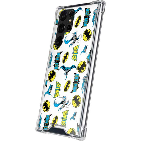 DC Comics Batman Classic Art Print Galaxy S22 Ultra Clear Case