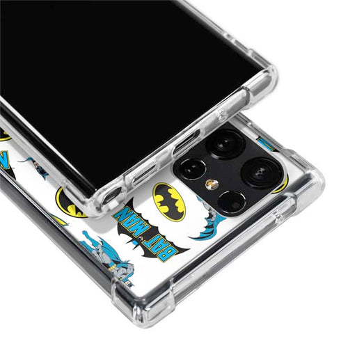 DC Comics Batman Classic Art Print Galaxy S22 Ultra Clear Case