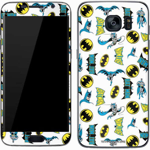 DC Comics Batman Classic Art Print Galaxy S7 Skin