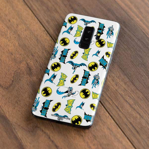 DC Comics Batman Classic Art Print Galaxy S9 Plus Skin