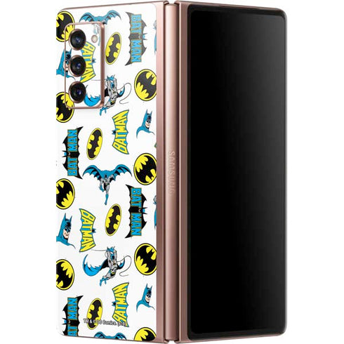 DC Comics Batman Classic Art Print Galaxy Z Fold2 5G Skin