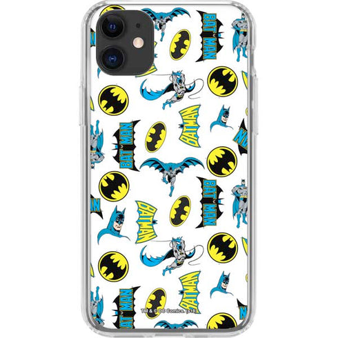 DC Comics Batman Classic Art Print iPhone 11 Clear Case