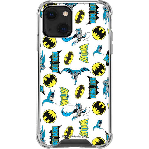 DC Comics Batman Classic Art Print iPhone 14 Plus Clear Case