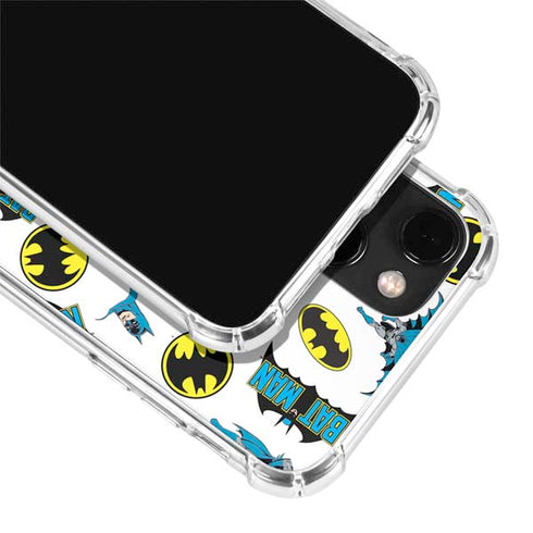 DC Comics Batman Classic Art Print iPhone 14 Plus Clear Case