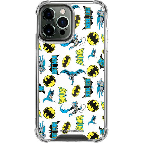 DC Comics Batman Classic Art Print iPhone 14 Pro Max Clear Case