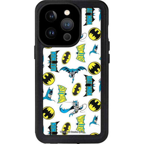 DC Comics Batman Classic Art Print iPhone 14 Pro Waterproof Case