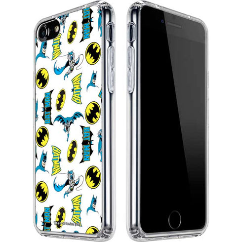 DC Comics Batman Classic Art Print iPhone SE (2nd & 3rd Gen) Clear Case