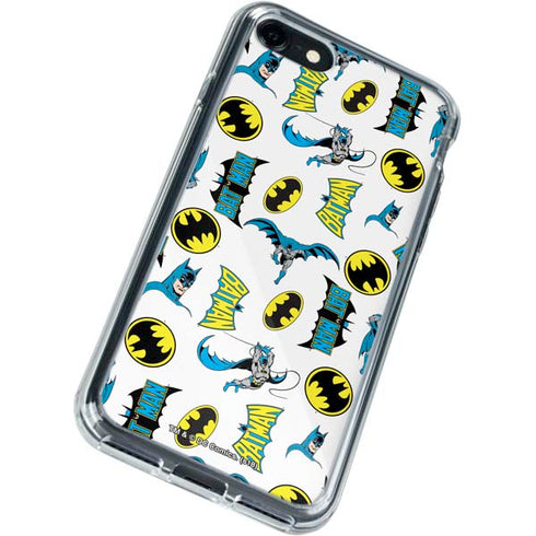 DC Comics Batman Classic Art Print iPhone SE (2nd & 3rd Gen) Clear Case