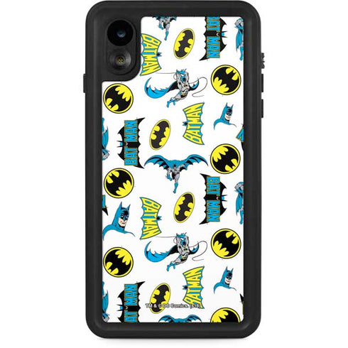 DC Comics Batman Classic Art Print iPhone XR Waterproof Case