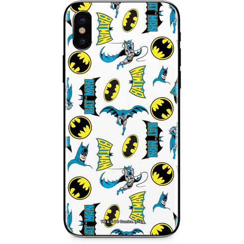 DC Comics Batman Classic Art Print iPhone XS Max Skin