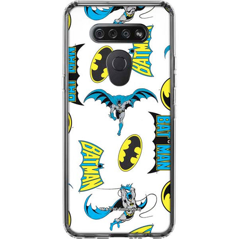 DC Comics Batman Classic Art Print LG K51/Q51 Clear Case
