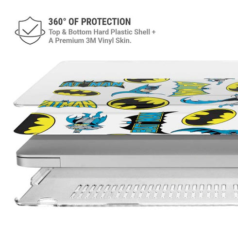 DC Comics Batman Classic Art Print MacBook Air 13in M1 (2021) Case plus Skin