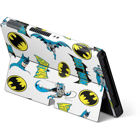 DC Comics Batman Classic Art Print Nintendo Switch OLED (2021) Skin