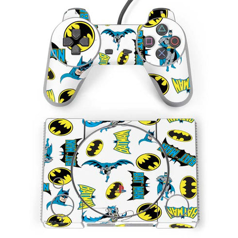 DC Comics Batman Classic Art Print PlayStation Classic Bundle Skin