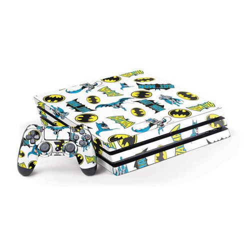 DC Comics Batman Classic Art Print PS4 Pro Bundle Skin