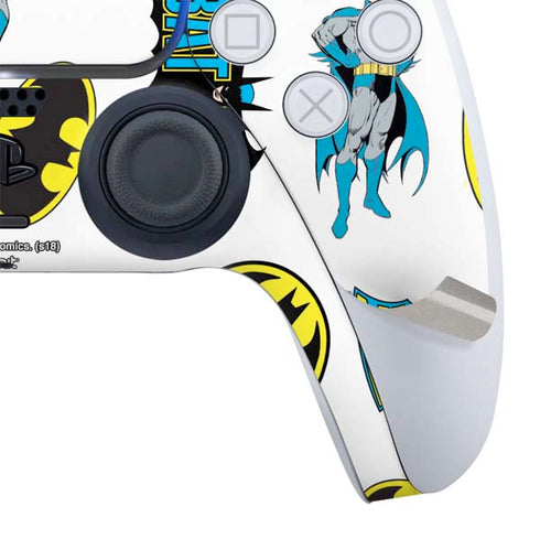 DC Comics Batman Classic Art Print PS5 Controller Skin